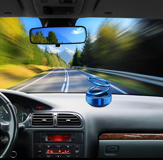 Solar Mounted Double Ring Ornament