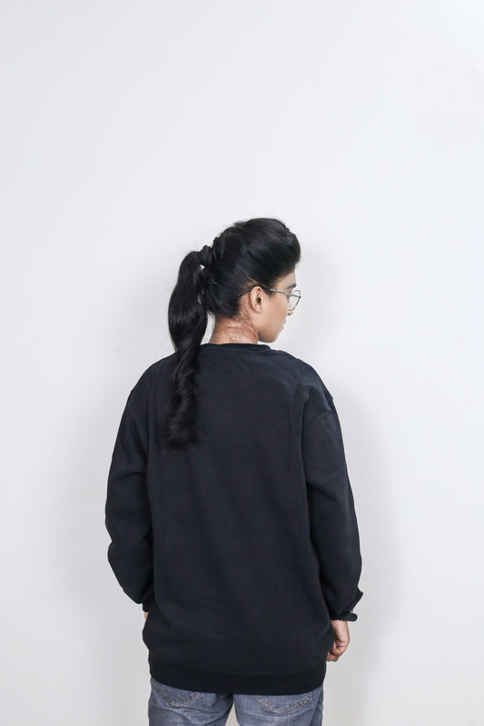 Plain Black Sweatshirt