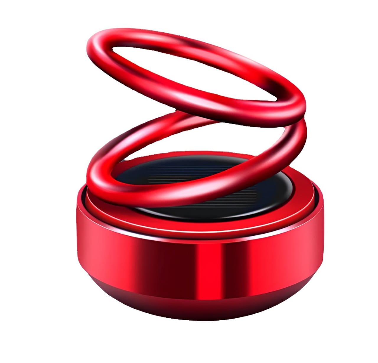 Solar Mounted Double Ring Ornament