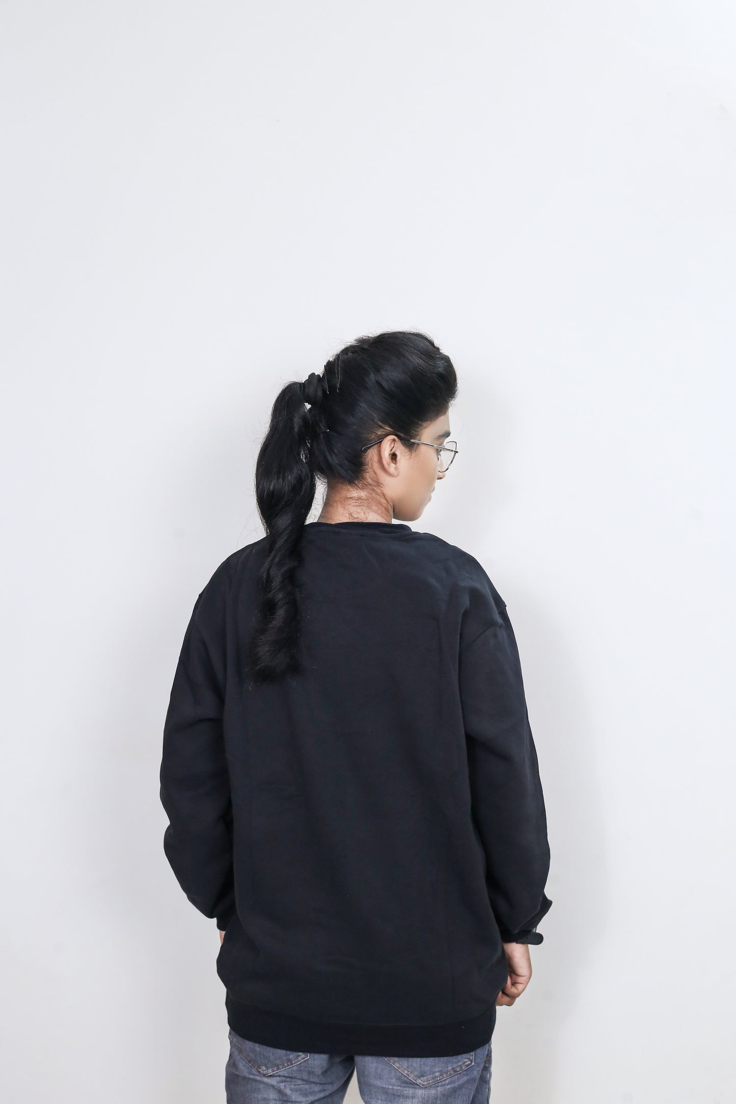 Plain Black Sweatshirt